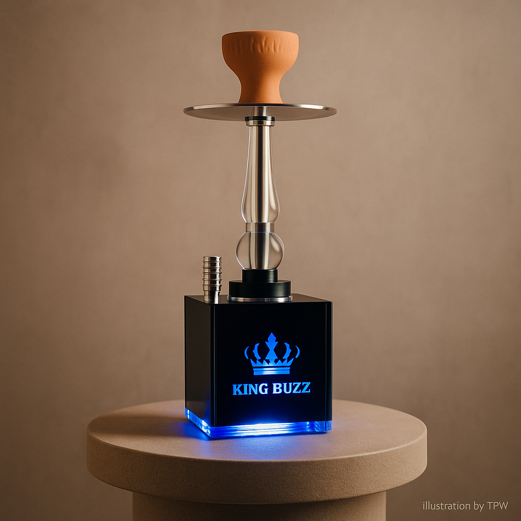 King Buzz Cube LED Shisha Kit 50 cm, Model 407, image 5 of 22