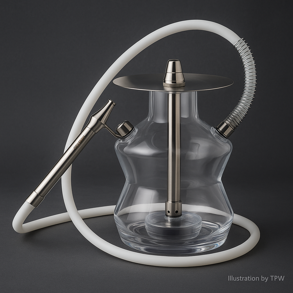 Oduman N3 Clear Glass Hookah