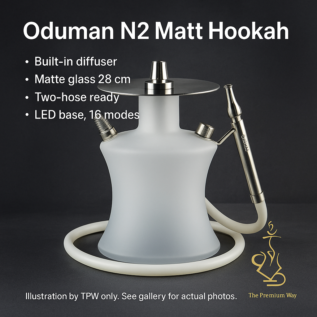 Oduman N2 Matt Hookah – Modern Matte Design