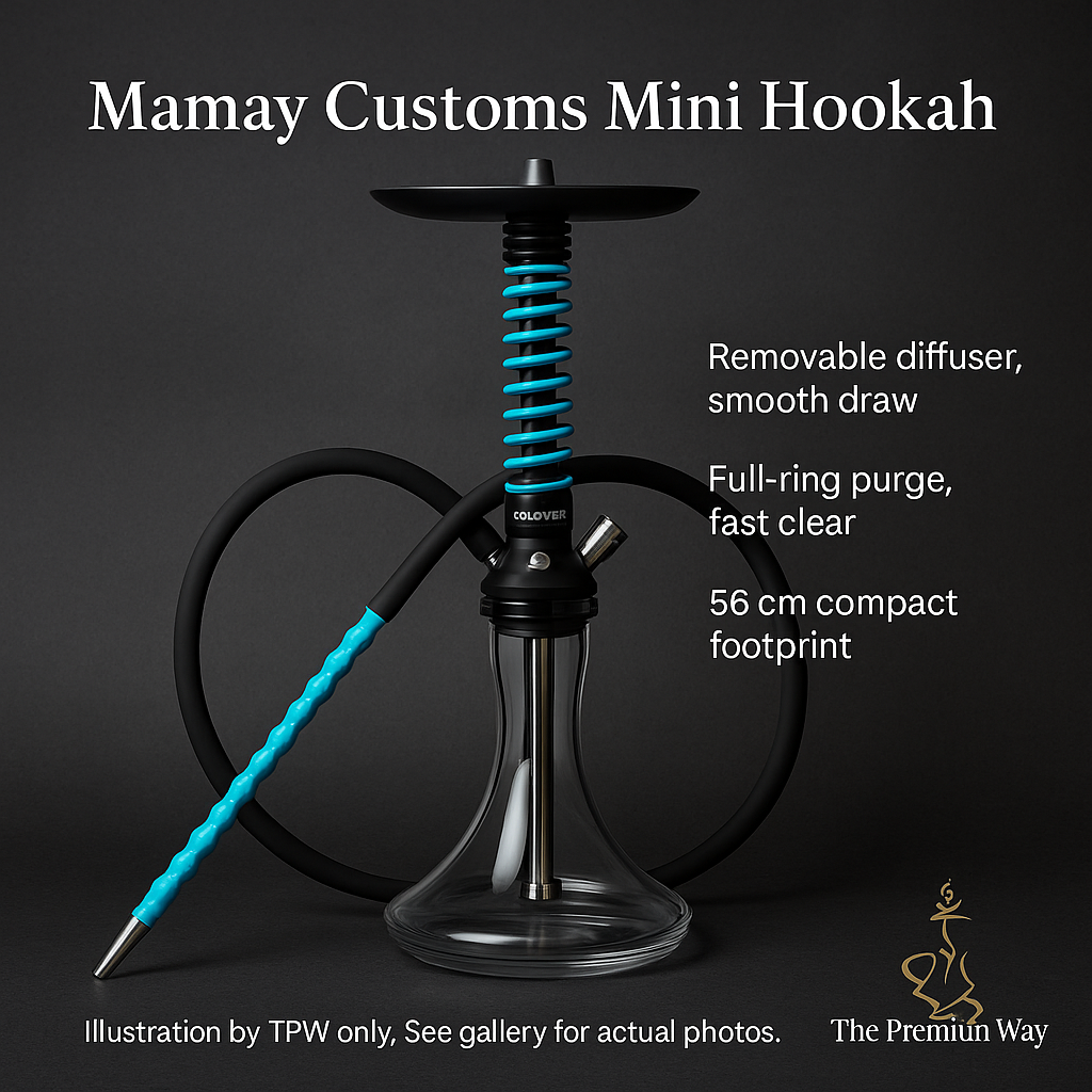 Mamay Customs Mini Hookah – Compact Russian Shisha