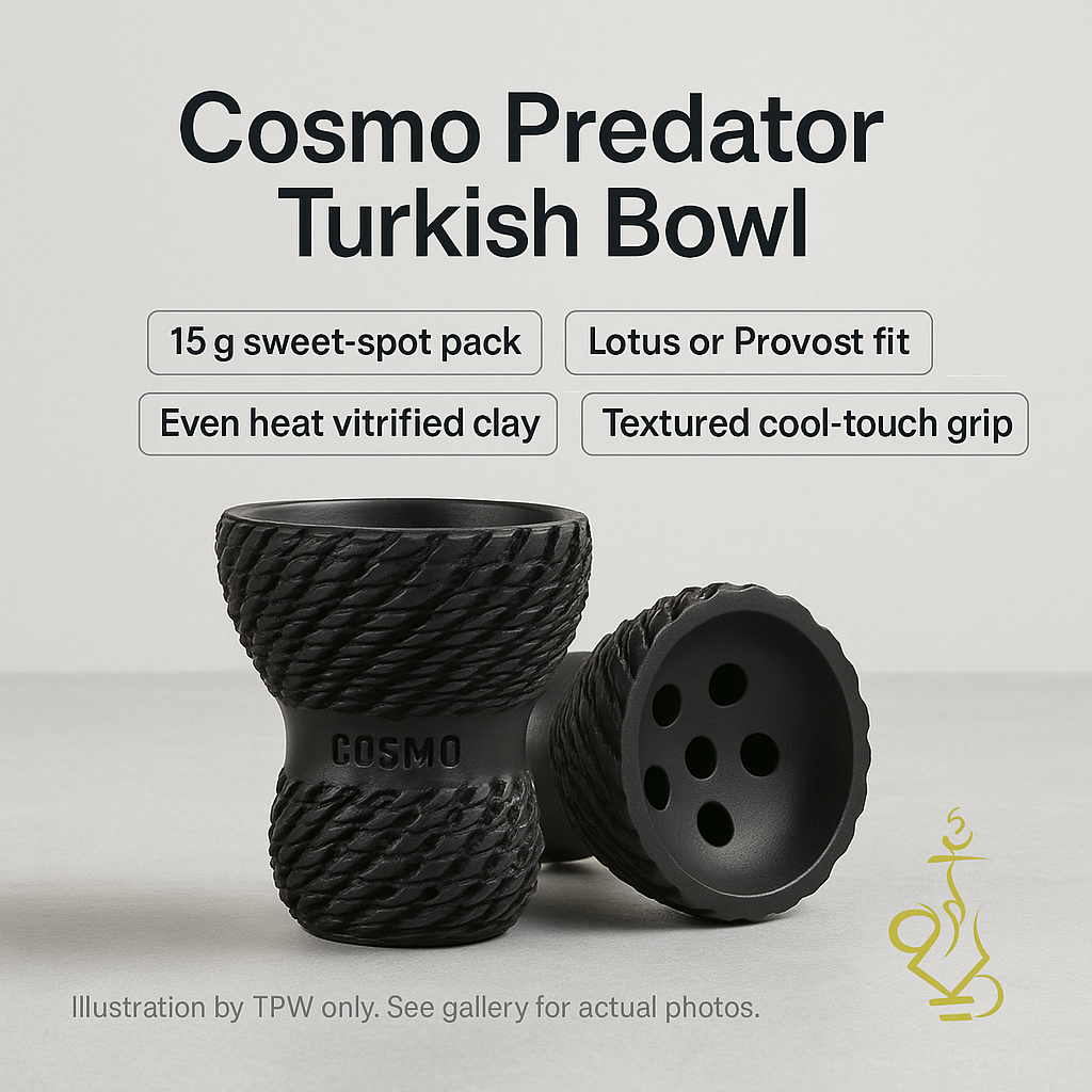 Cosmo Predator Turkish Bowl – 15 g Red Clay
