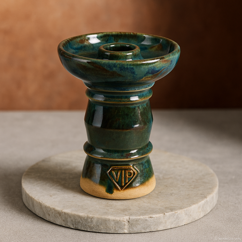 VIP Iris Handcrafted Darkleaf Hookah Bowl