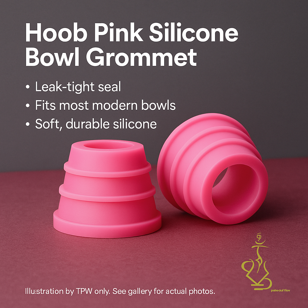 Hoob Pink Silicone Bowl Grommet