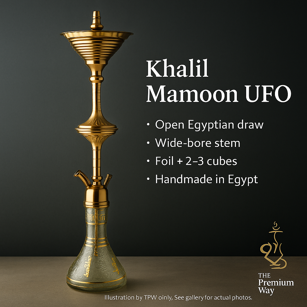 Khalil Mamoon UFO Shisha (Model UFO) — 95 cm