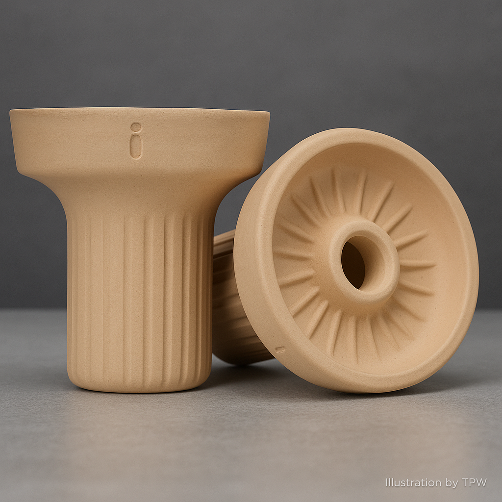 Oblako Stone Phunnel — Handmade Stoneware, 17–21 g Load, HMD Ready