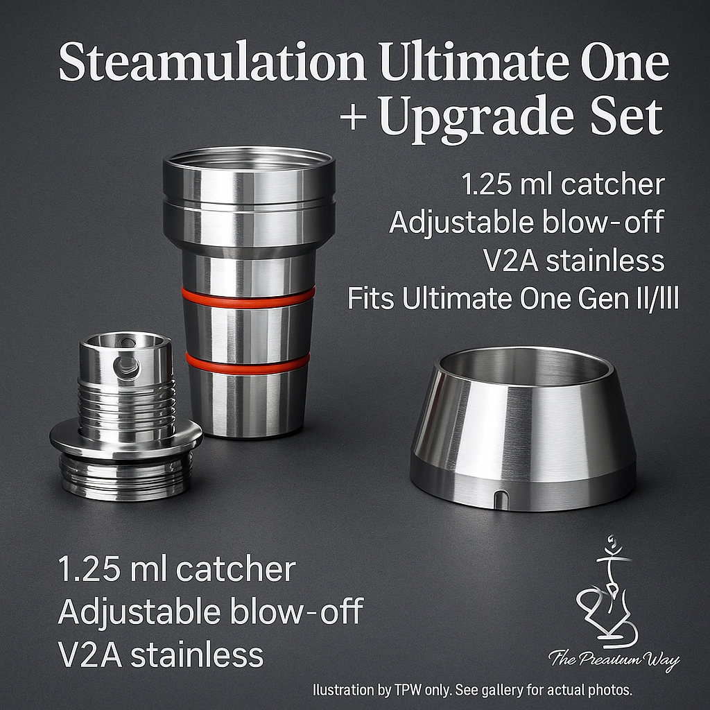 Steamulation Ultimate One Upgrade Set with Molasses Catcher