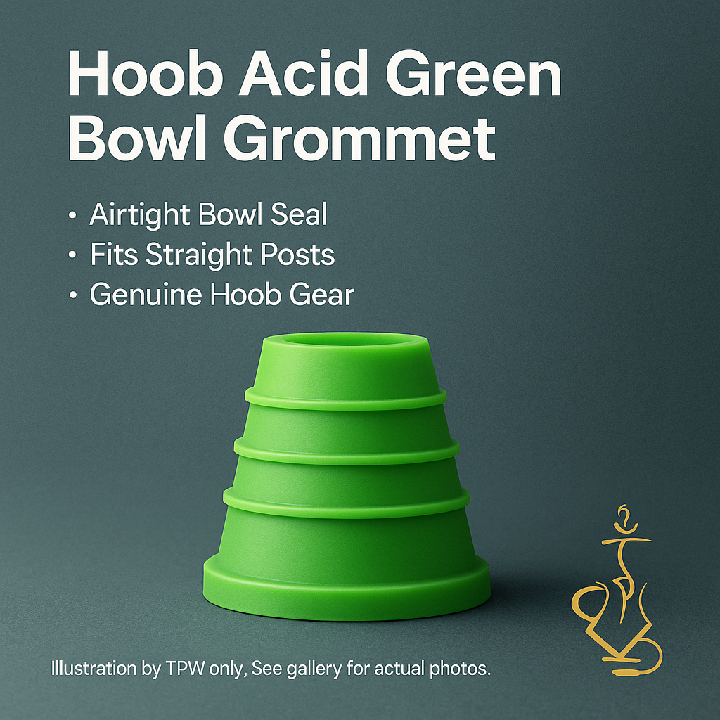 Acid Green Silicone Hookah Grommet