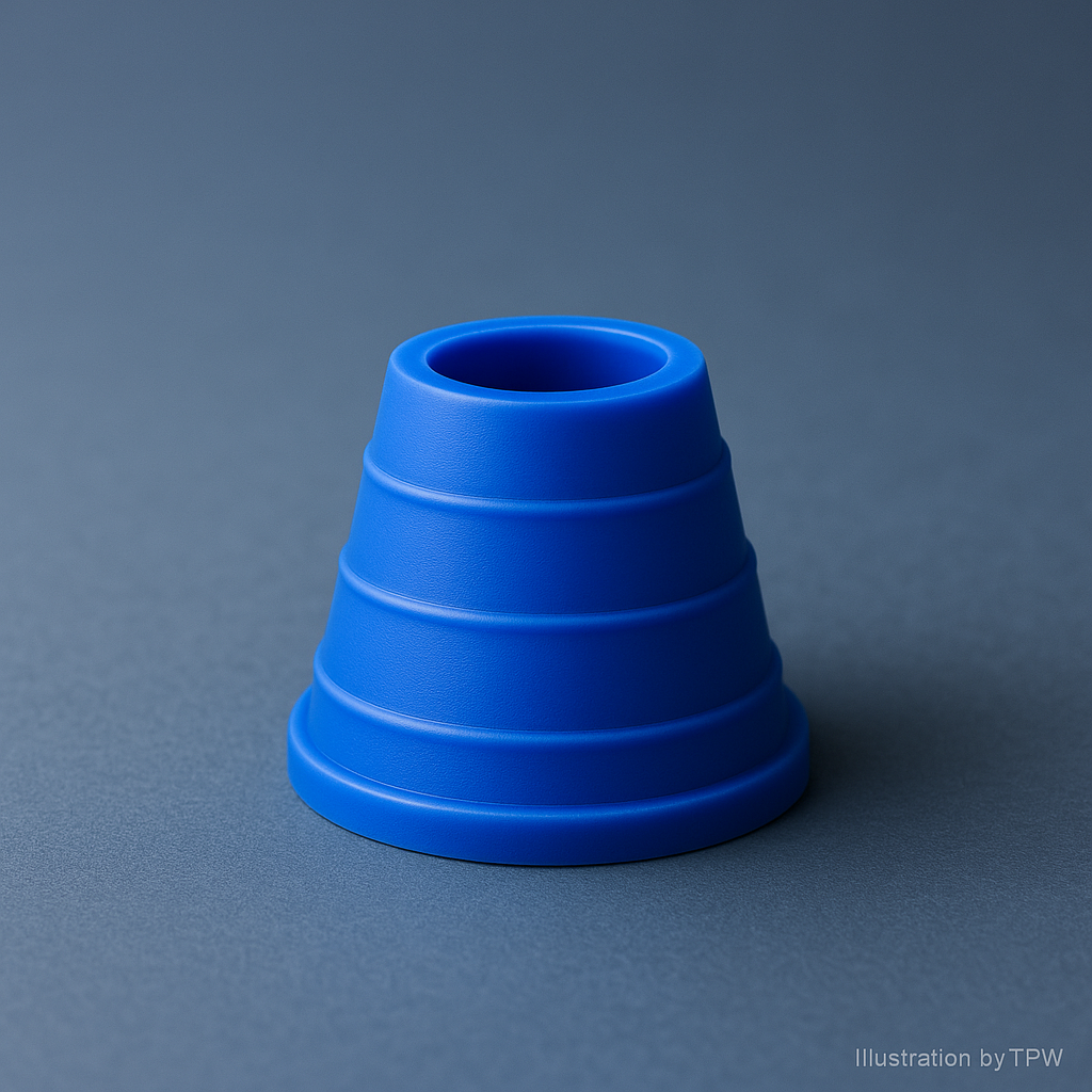 Blue Silicone Hookah Grommet 3
