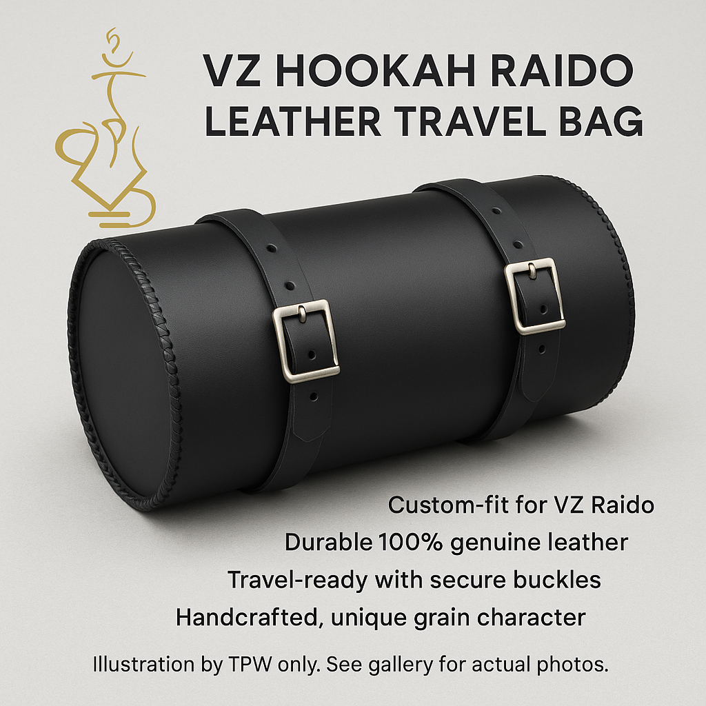 VZ Hookah Raido Leather Travel Bag 4