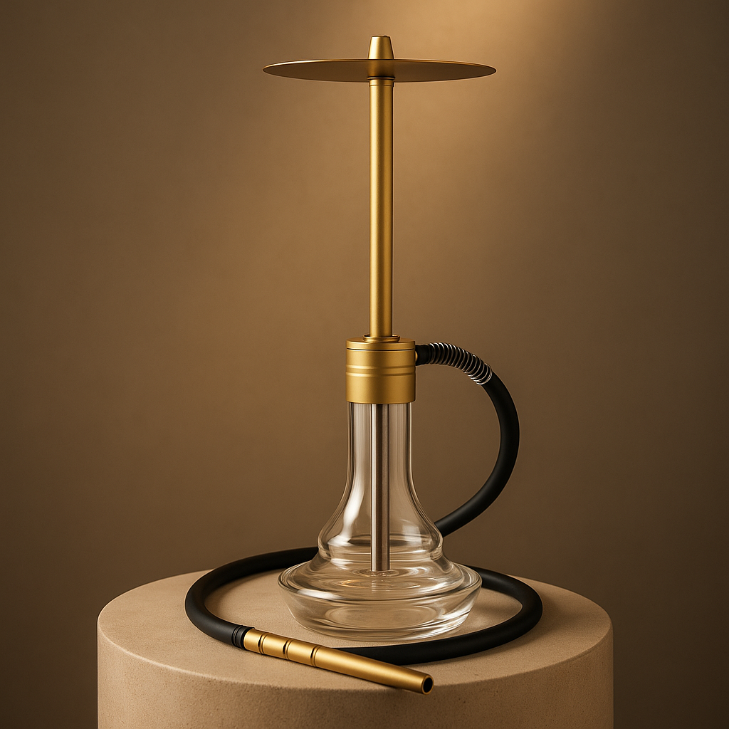 Oduman Smoke Drift Hookah - Gold
