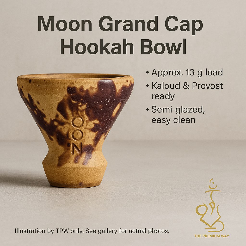 Moon Grand Cap Hookah Bowl