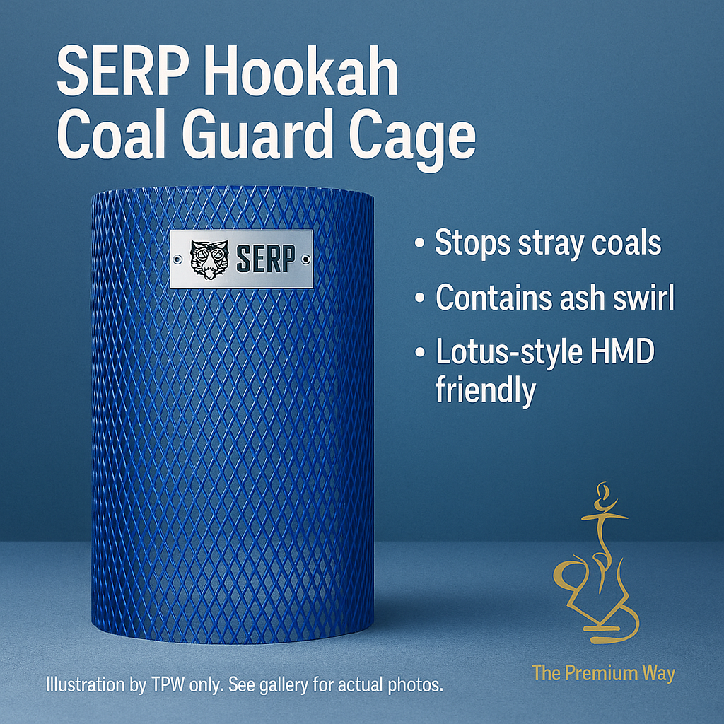 SERP Hookah Coal Guard Cage – Indoor Protection