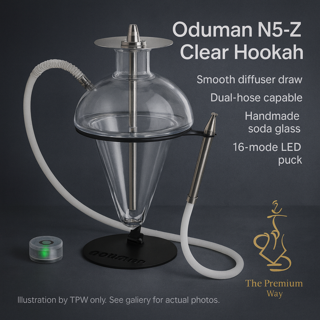 Oduman N5-Z Clear Hookah