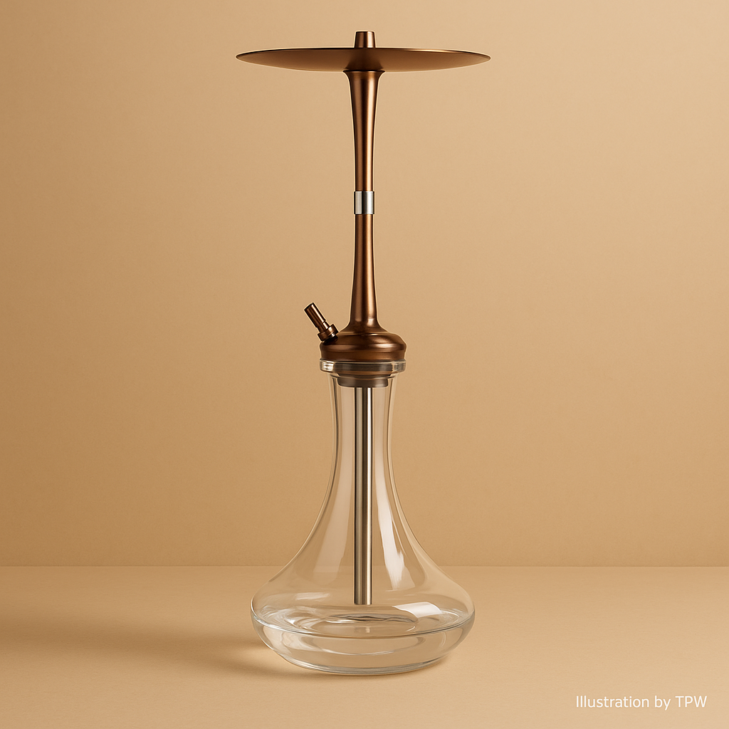 Hoob Go On Bronze Stainless Steel Shisha Pipe 4