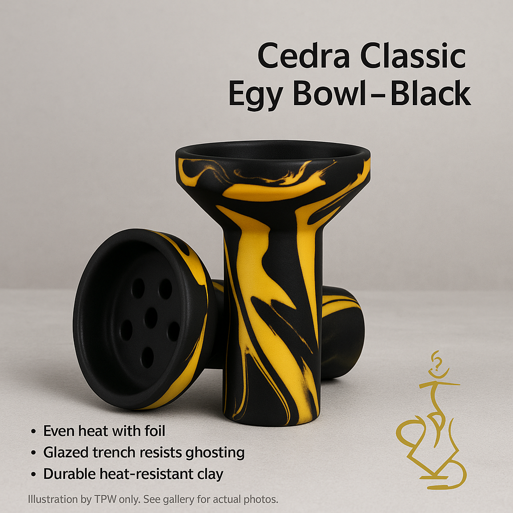 Cedra Classic Egy Bowl - Black
