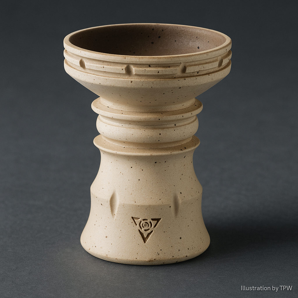 Tuan Mini Killer Unglazed Hookah Bowl 3
