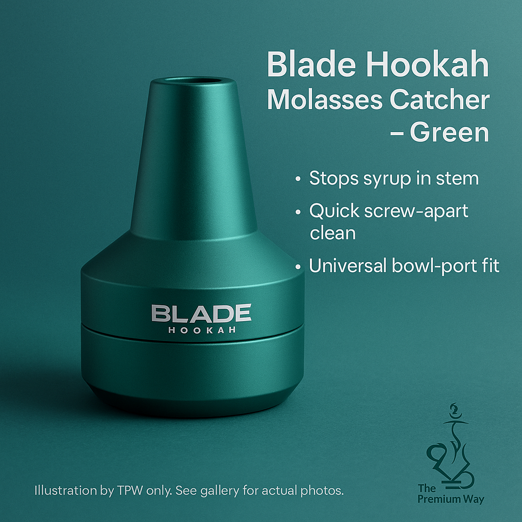 Blade Molasses Catcher – Green, Universal Stem Fit