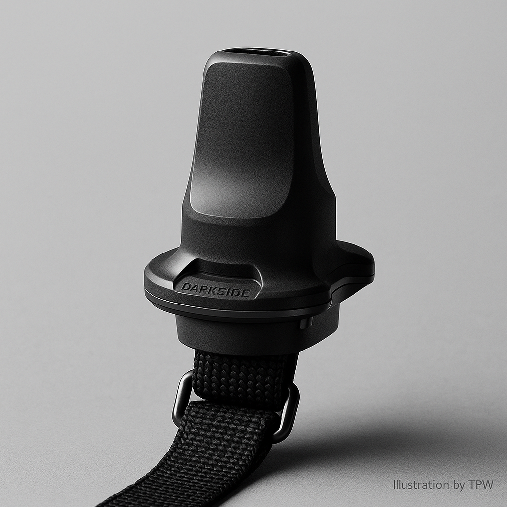 Darkside D-Click Personal Mouthpiece (Grey) — Wearable, Ergonomic Tip 9