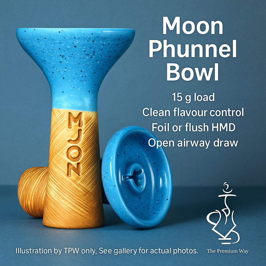Moon Phunnel Bowl — 15 g clay, single-hole design