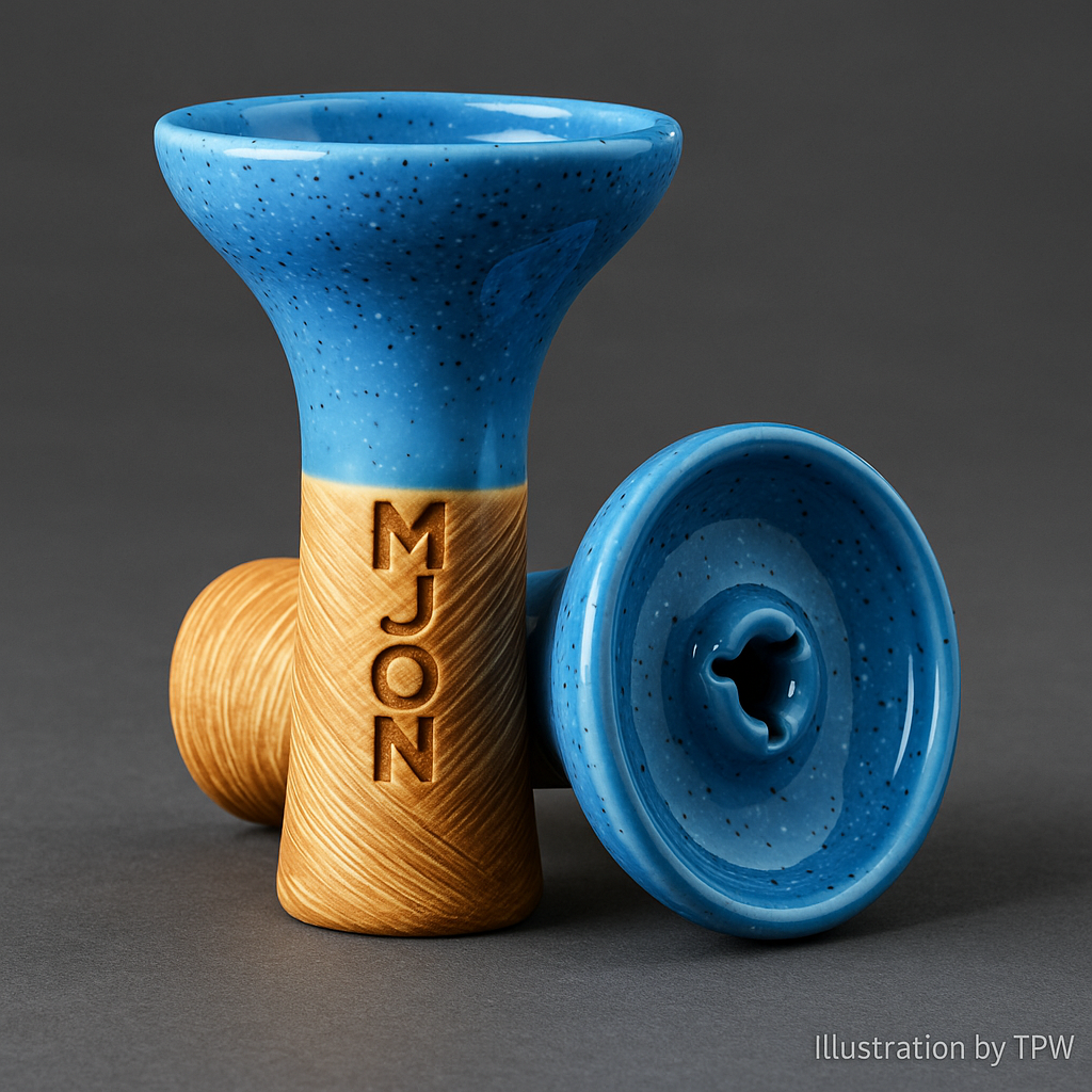 Moon Phunnel Bowl — 15 g clay, single-hole design 3