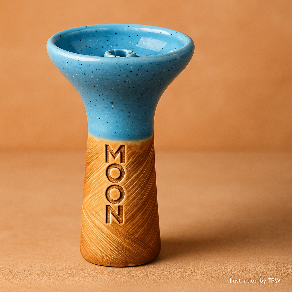 Moon Phunnel Bowl — 15 g clay, single-hole design
