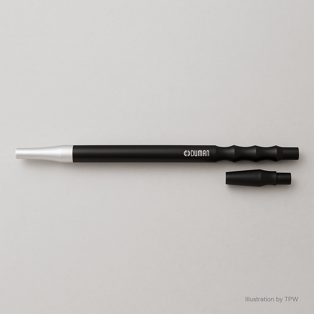 Oduman Initial-40 Aluminium Mouthpiece – Black