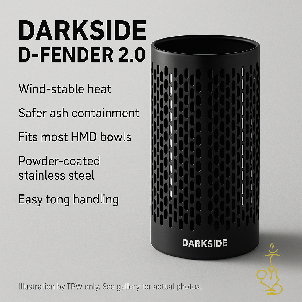 Darkside D-Fender 2.0 Protective Screen — 23 cm Stainless