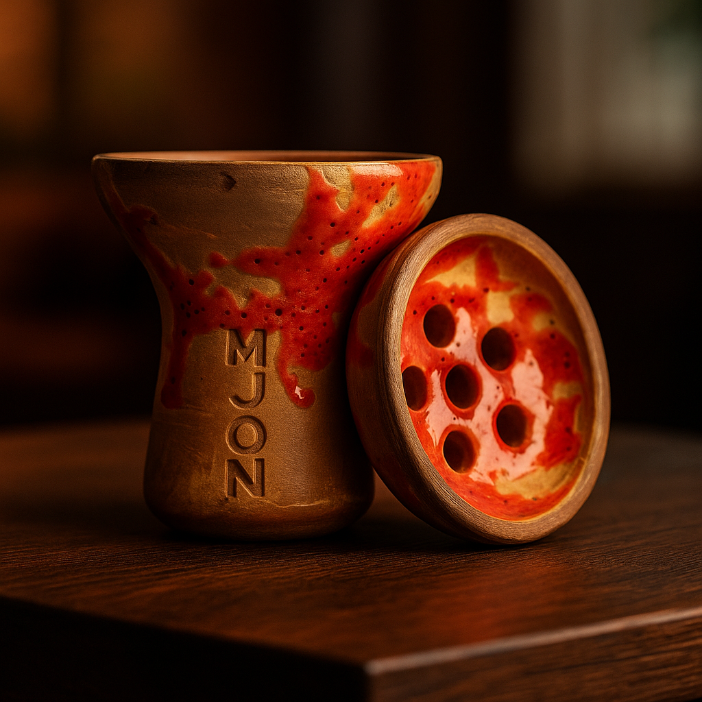 Moon Turkish Bowl Orange — 13–18 g clay
