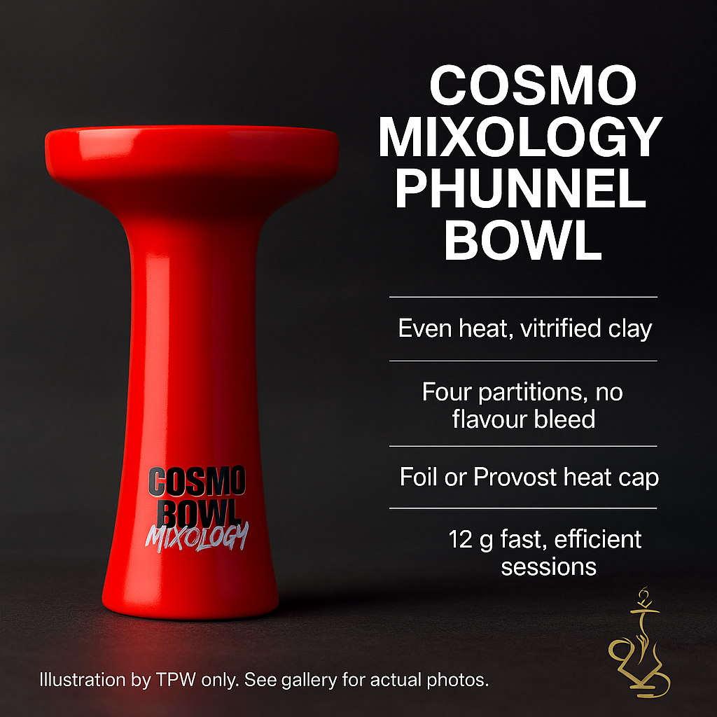 Cosmo Mixology Phunnel Bowl – 12 g Vibrant Red