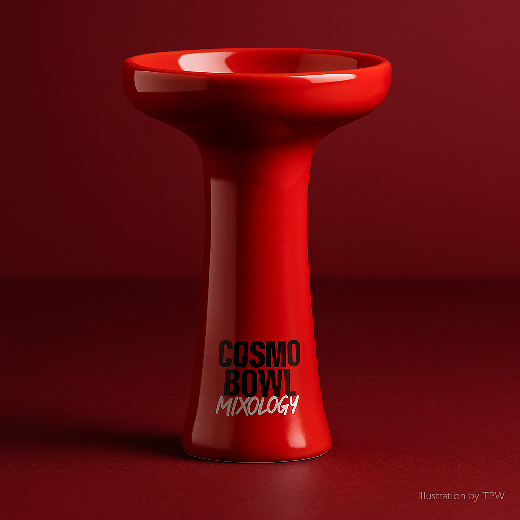Cosmo Mixology Phunnel Bowl – 12 g Vibrant Red 3