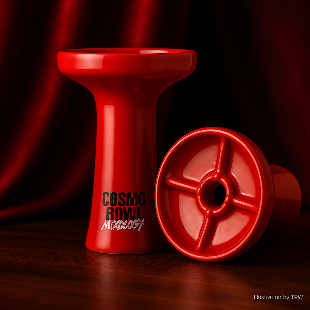 Cosmo Mixology Phunnel Bowl – 12 g Vibrant Red