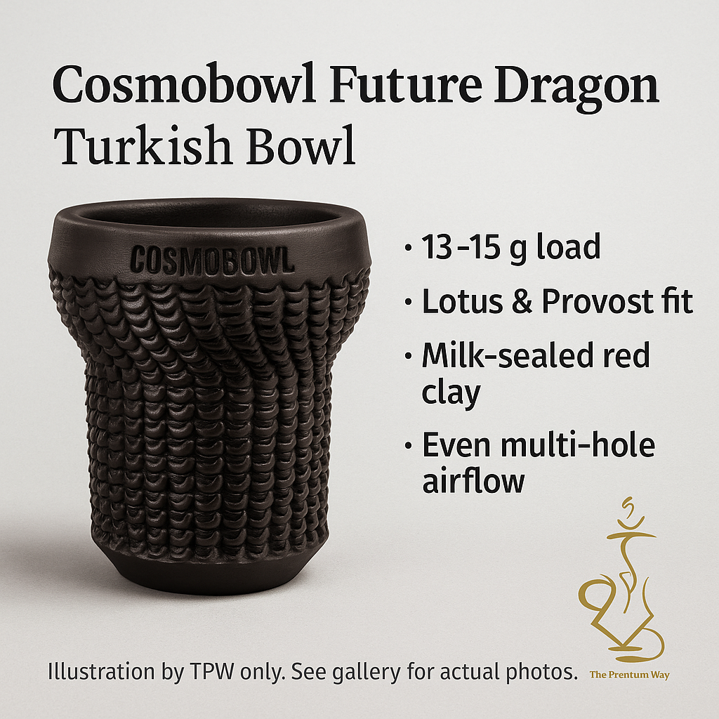 Cosmo Future Dragon Phunnel Bowl – 15 g Red Clay