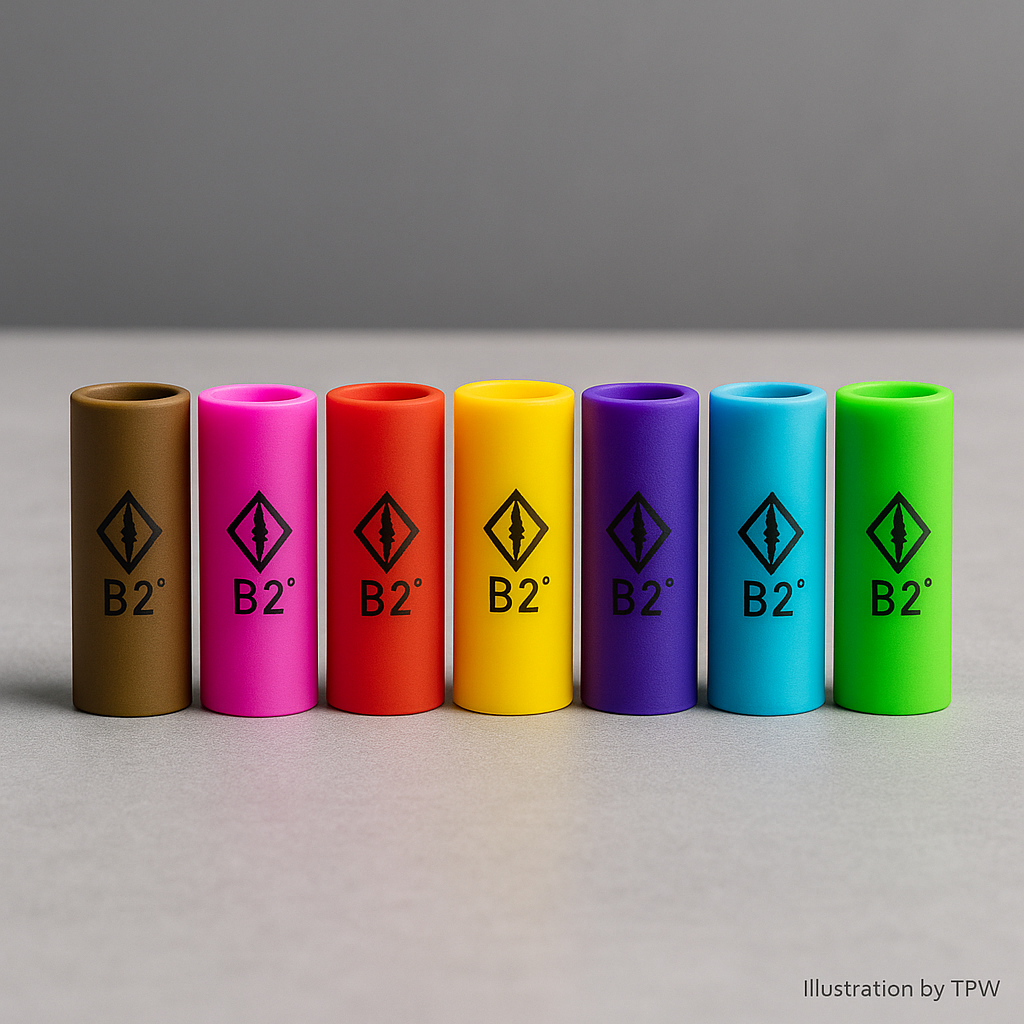 B2 Reusable Silicone Hookah Mouth Tips - 7 Colours 3