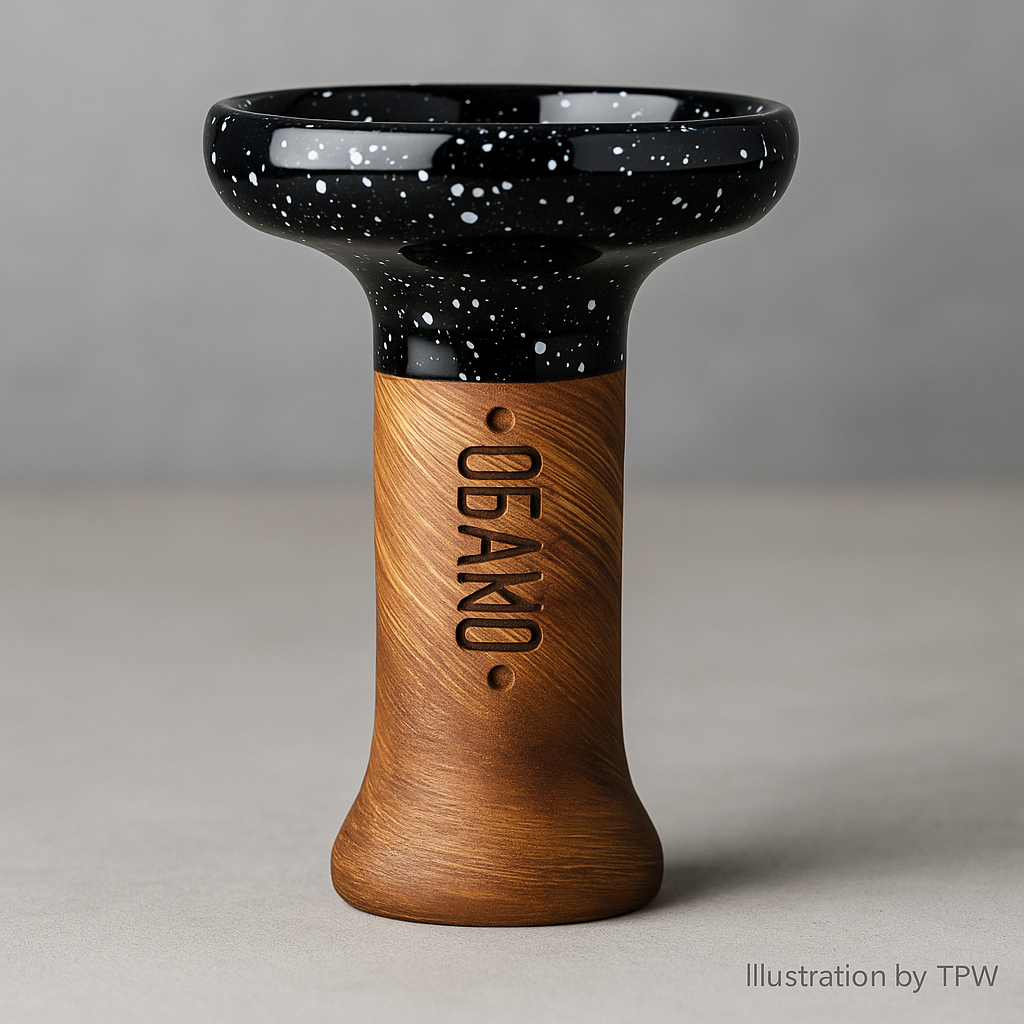 Oblako L Phunnel Bowl – ~20 g Load, Glazed or Raw Clay