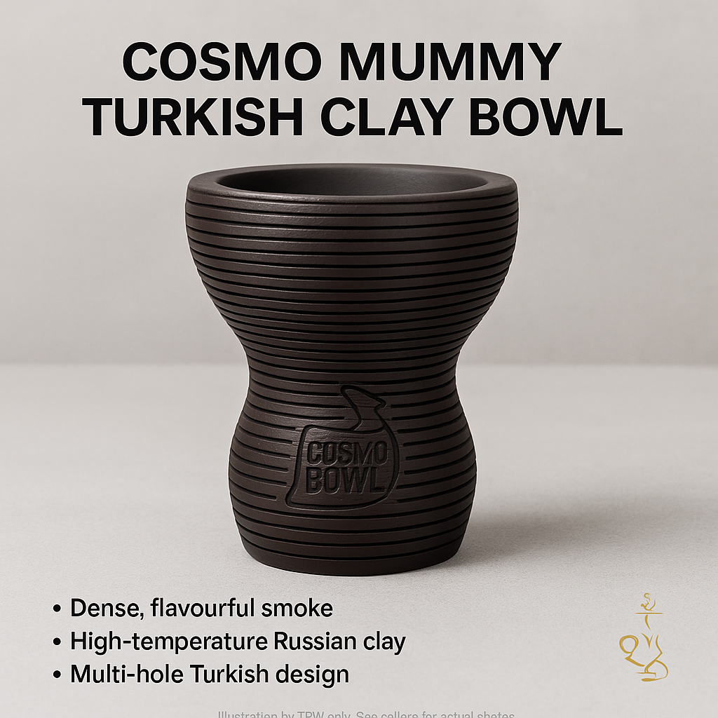 Cosmo Mummy Turkish Clay Bowl – 15 g Pack