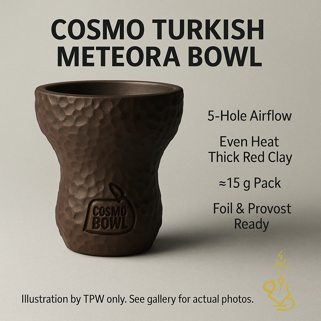 Cosmo Turkish Meteora Bowl – 15 g Red Clay