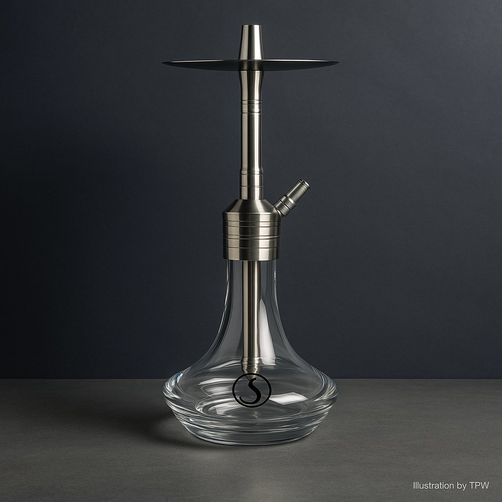 Steamulation Mini Gen II Hookah – Single-Port 39 cm