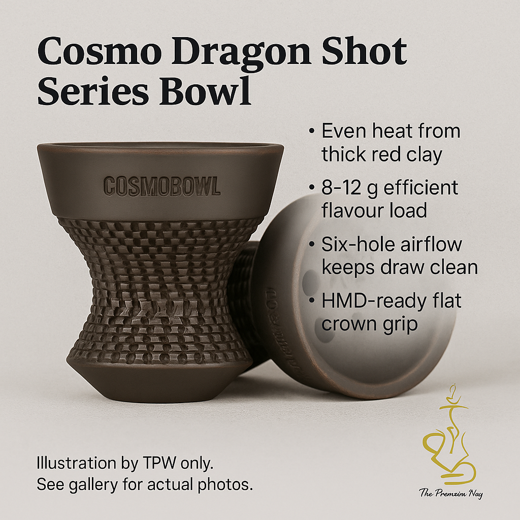 Cosmo Dragon Shot Series Bowl – 10 g Red Clay