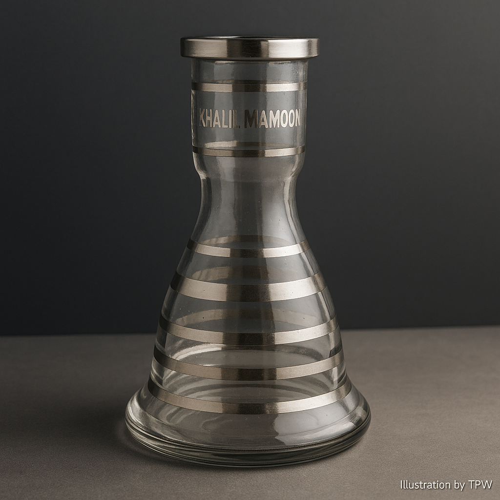 Khalil Mamoon Mini Beast Silver Glass Base – 23 cm 3