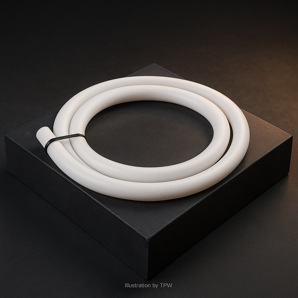 Essentials White Silicone Shisha Hose - German Quality