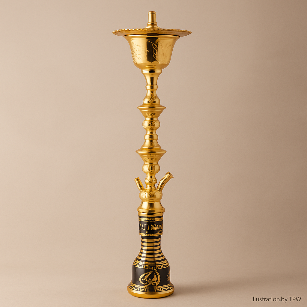 Khalil Mamoon Ice Sharqawi 1 Shisha (Model 1414) — 95 cm