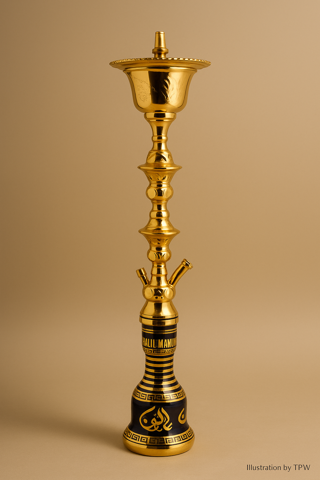 Khalil Mamoon Ice Sharqawi 1 Shisha (Model 1414) — 95 cm 3
