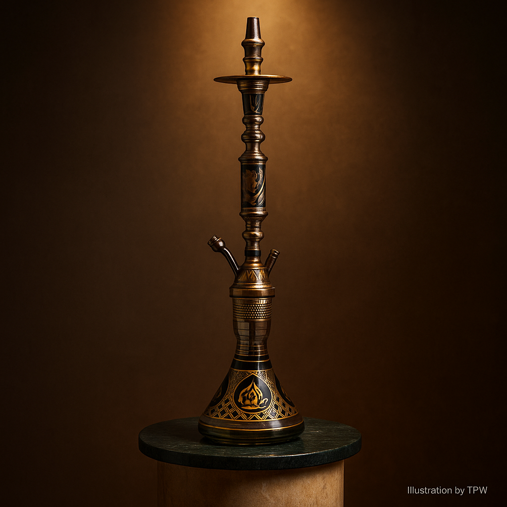 Khalil Mamoon Pharaonic Oxide 4225 Hookah – 80 cm