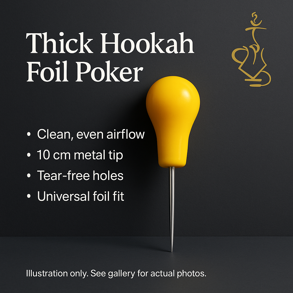 Thick Hookah Foil Poker