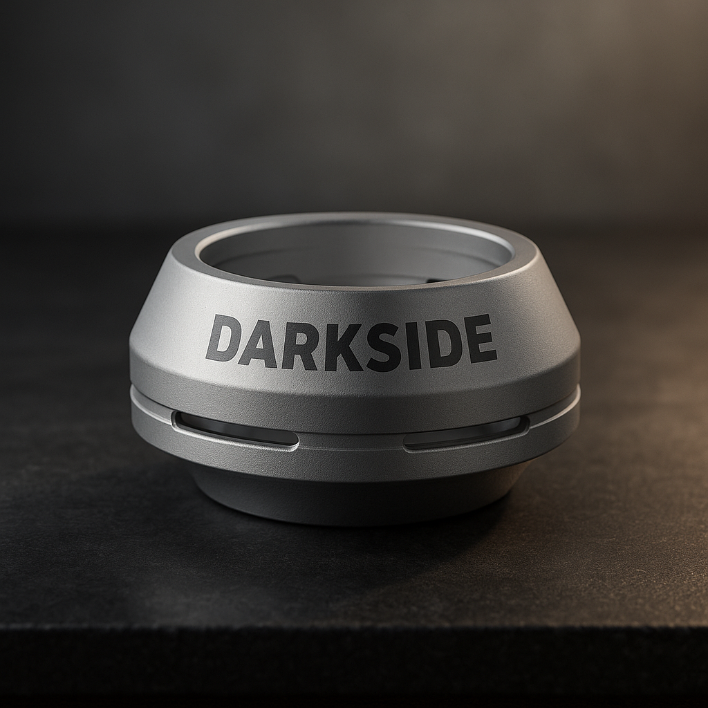 Darkside D-HEATER HMD — Silver Anodised Aluminium, Lidless Design 4