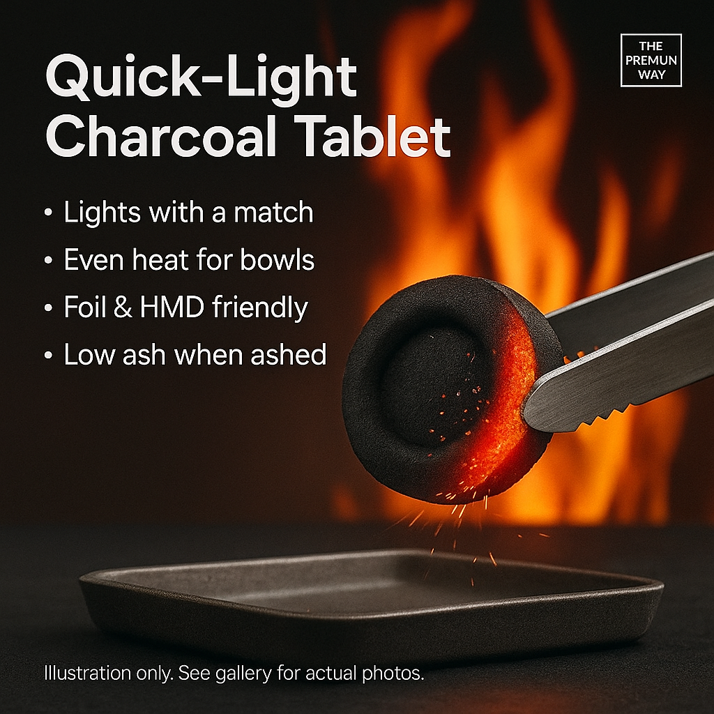 Essentials Quick-Light Shisha Charcoal Tablets, image 8 of 10