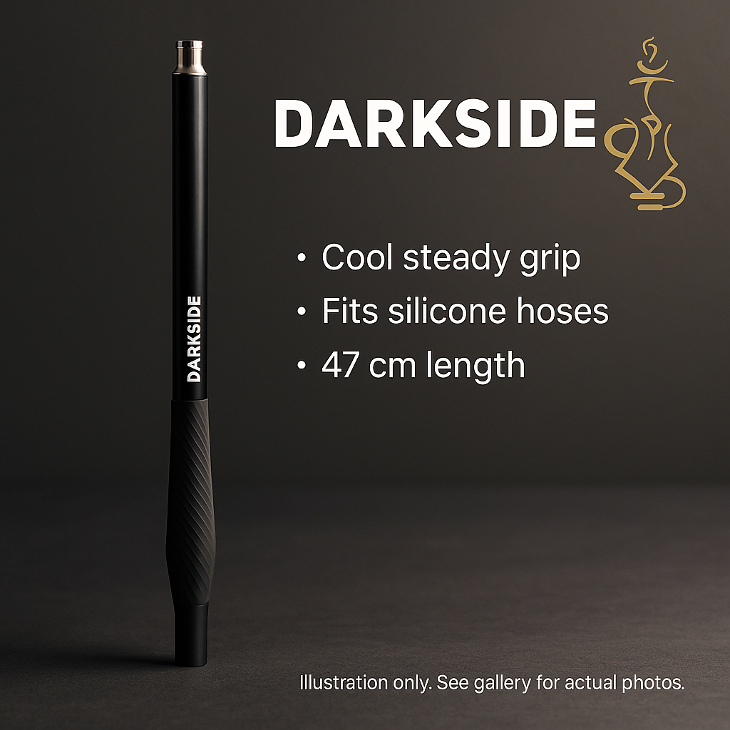 Darkside Intro/Neo Mouthpiece — Black Silicone (47 cm)