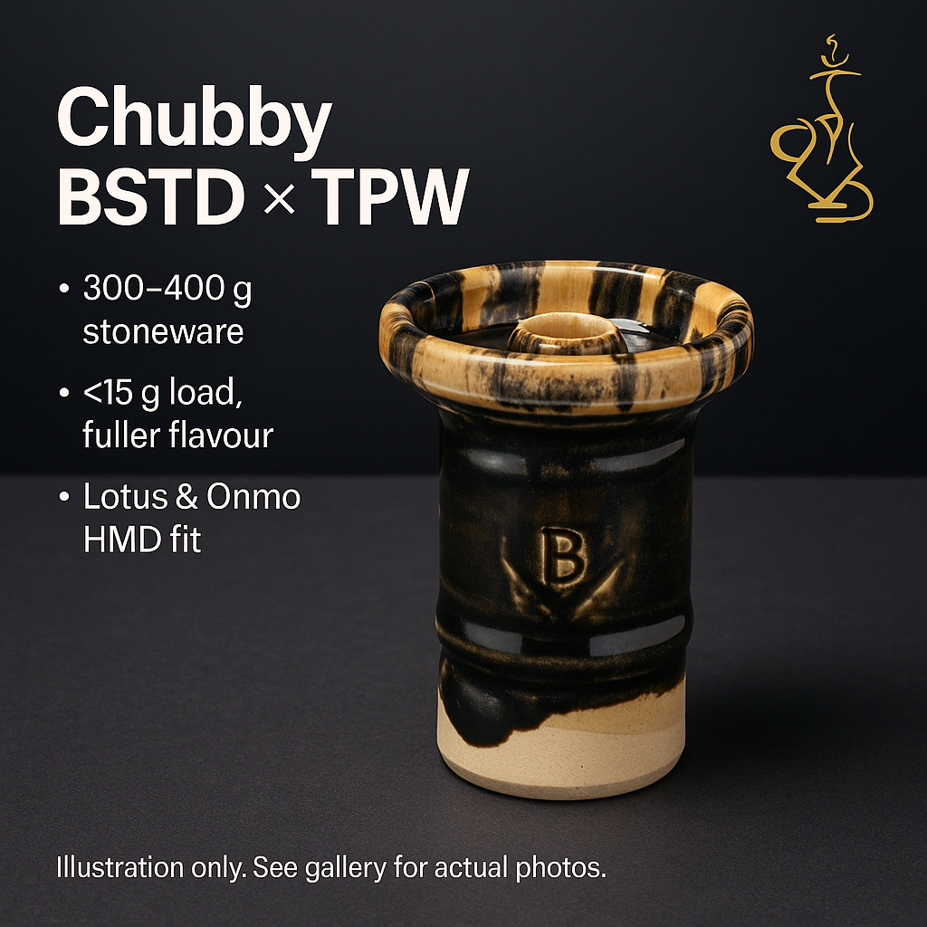 BSTD × TPW Chubby Clay Bowl – Limited Edition (<15 g)