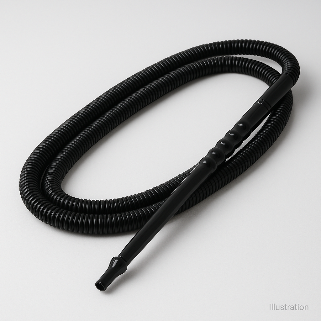 Essentials Disposable Shisha Hose Kit — 1.5 m Lightweight