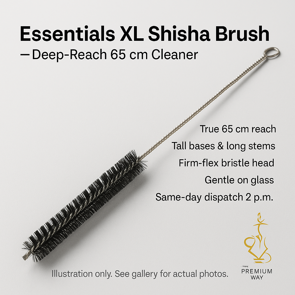 Essential Heavy Duty XL Hookah Cleaning Brush – 65 cm